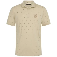 Men's Levelwear  Cream New York Yankees Vision Polo