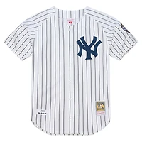 Maillot authentique Mitchell & Ness CC Sabathia blanc des Yankees de New York, collection Cooperstown 2009, pour homme