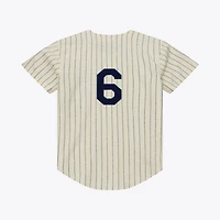 Men's Mitchell & Ness Mickey Mantle Cream New York Yankees 1951 Cooperstown Collection Authentic Jersey