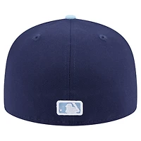 Men's New Era  Navy/Light Blue New York Yankees Color Pack Two-Tone 59FIFTY Fitted Hat