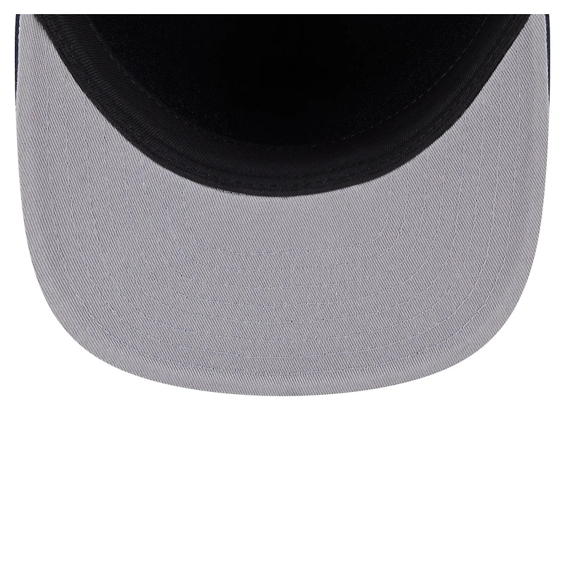 Men's New Era  Navy New York Yankees Championship Side Flag A-Frame 59FIFTY Fitted Hat