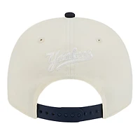 Men's New Era  White New York Yankees Team Scribble Golfer Adjustable Hat