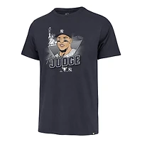 Men's Profile Aaron Judge Navy New York Yankees Big & Tall Caricature Player T-Shirt