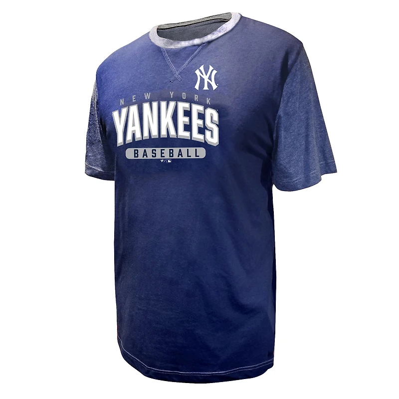 T-shirt pour homme Aaron Judge Navy New York Yankees Big & Tall Name Number