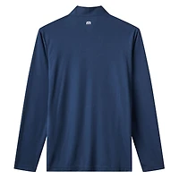 Pull à glissière quart de tour tri-blend bleu marine New York Yankees Time to Tailgate pour homme TravisMathew