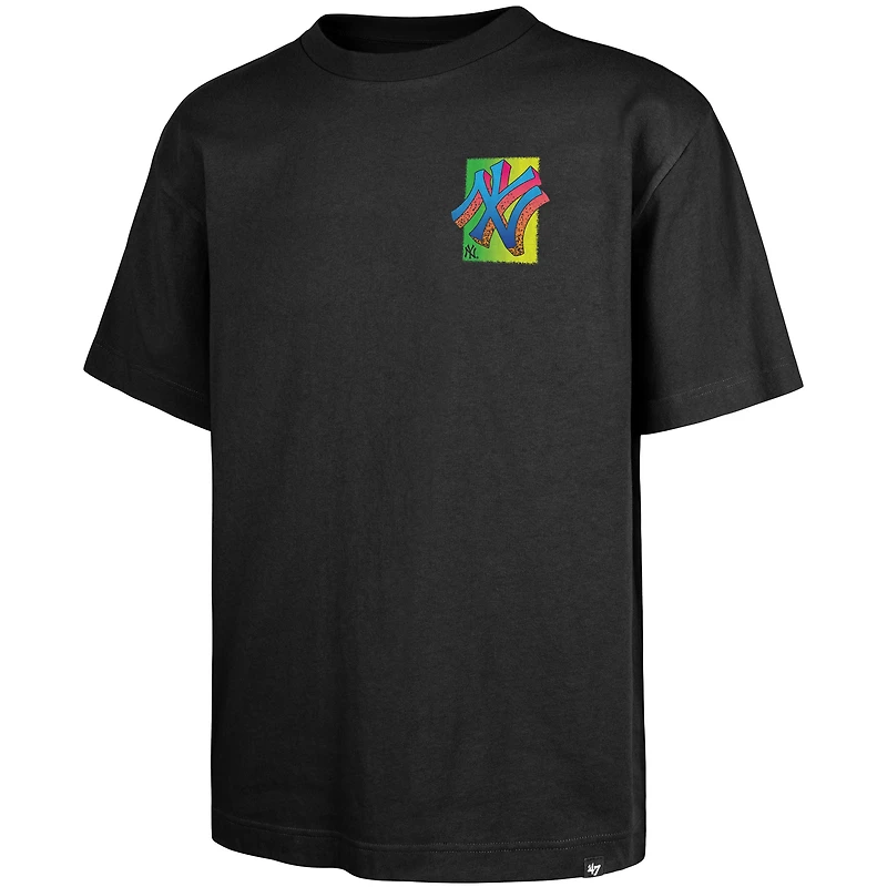 T-shirt Sundale Foundation noir '47 des Yankees de New York pour homme