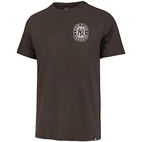 Men's '47 Brown New York Yankees Back Canyon Franklin T-Shirt