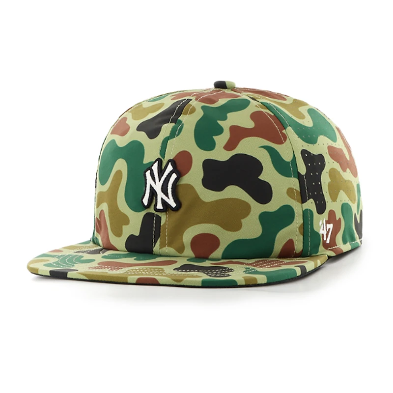 Casquette ajustable pour homme '47 Camo New York Yankees Elevated Greens Captain
