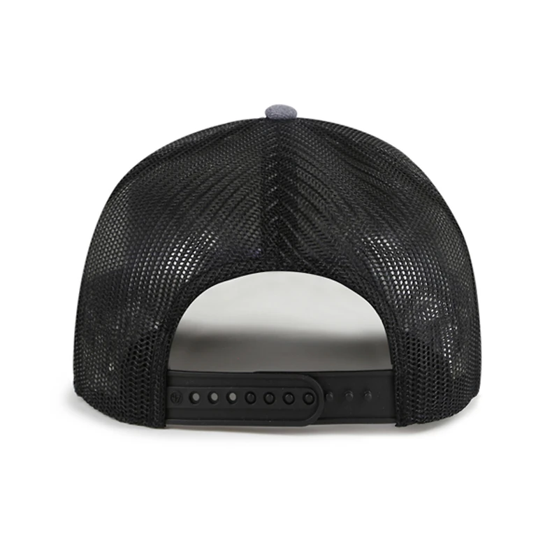 Men's '47 Charcoal New York Yankees Carbon Rope Trucker Adjustable Hat