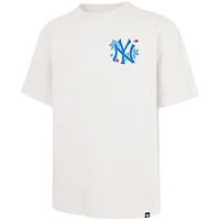 Men's '47 Cream New York Yankees Flora Foundation T-Shirt
