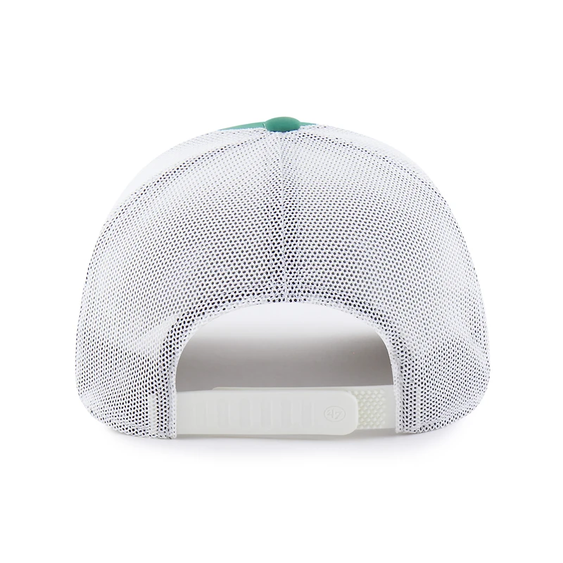 Casquette trucker ajustable pour homme, modèle 47 Kelly Green/White des Yankees de New York Elevated Greens