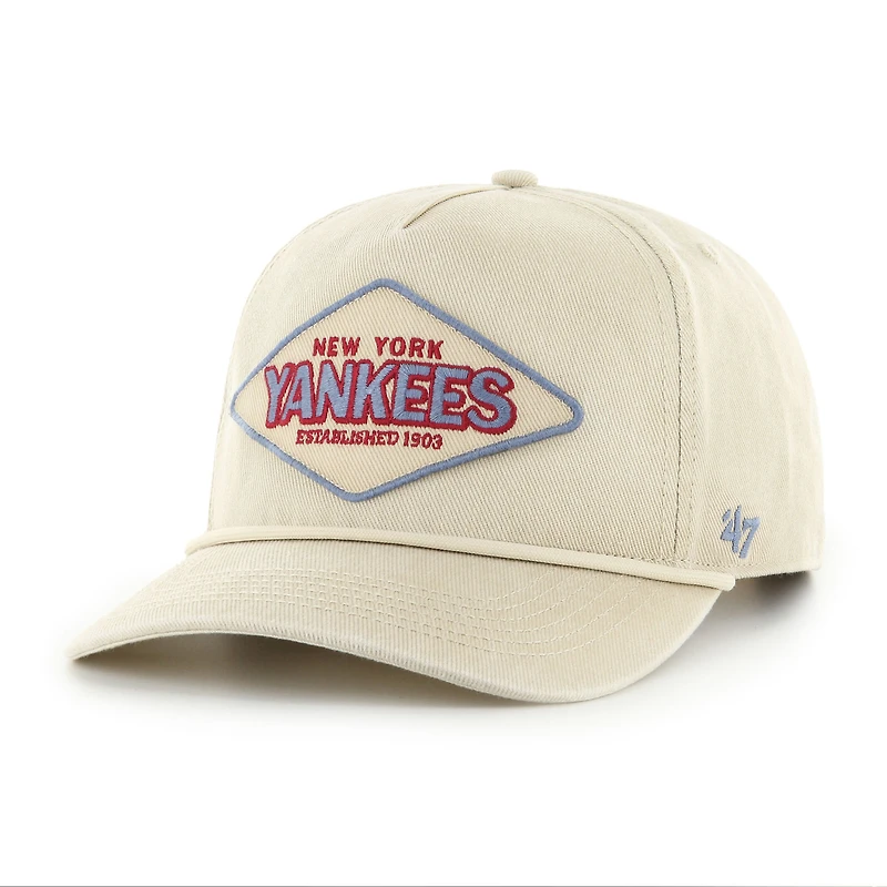 Men's '47 Khaki New York Yankees Cairn Hitch Adjustable Hat