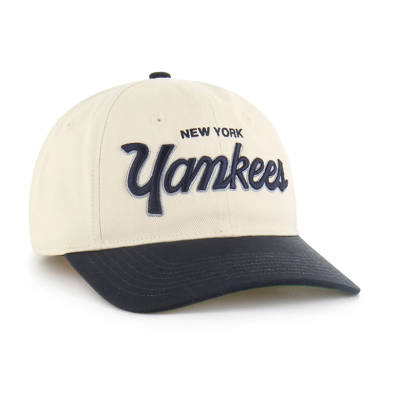 Men's '47 Natural New York Yankees Crosstown Franchise Fitted Hat