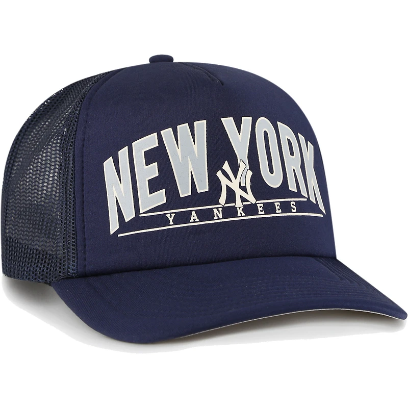 Casquette snapback en mousse Backhaul New York Yankees '47 bleu marine pour homme