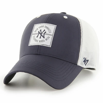 Casquette trucker ajustable New York Yankees Disburse MVP bleu marine pour homme, modèle 47