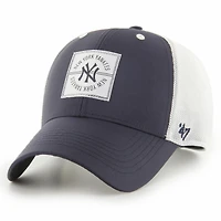 Casquette trucker ajustable New York Yankees Disburse MVP bleu marine pour homme, modèle 47