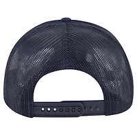 Casquette réglable de camionneur en mousse avec patch local des New York Yankees '47 bleu marine pour hommes