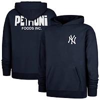 Men's '47  Navy New York Yankees Petroni Backer Foundation Hoodie