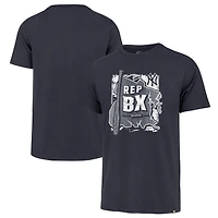 Men's '47  Navy New York Yankees Regional Franklin T-Shirt