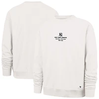 Sweat-shirt à col rond en polaire Anderson Foundation « 47 Sand New York Yankees » pour homme