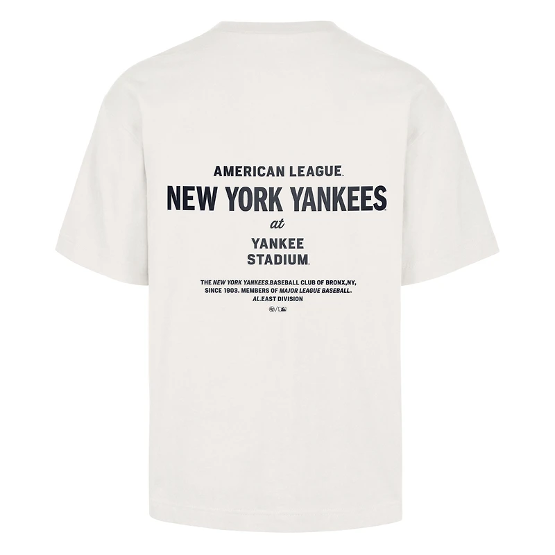 Men's '47  Sand New York Yankees Leon Foundation T-Shirt