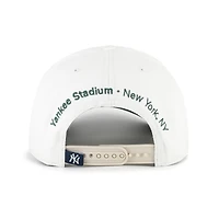 Casquette ajustable pour homme '47 New York Yankees Flora Gallery Hitch blanche et verte