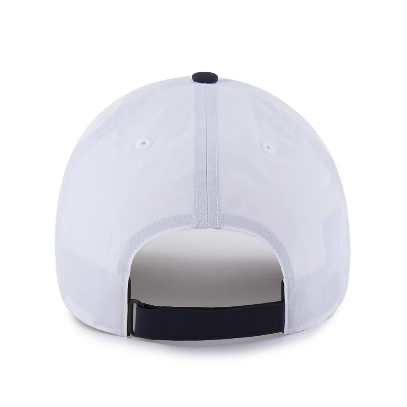 Men's '47 White/Navy New York Yankees Vista Mini Clean Up brrr° Adjustable Hat