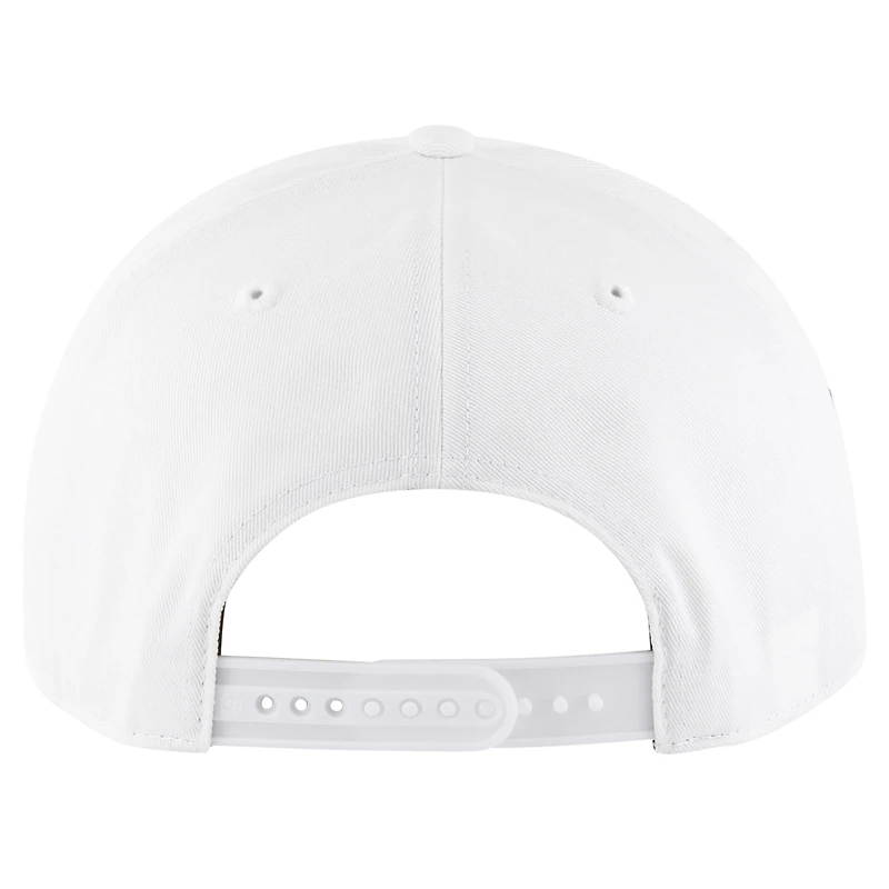 Men's '47 White New York Yankees Overhand Speckle Hitch Rope Adjustable Hat