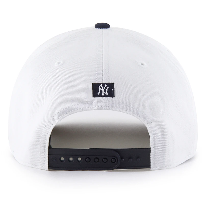 Men's '47 White New York Yankees Patriotic Overhand Hitch Adjustable Hat