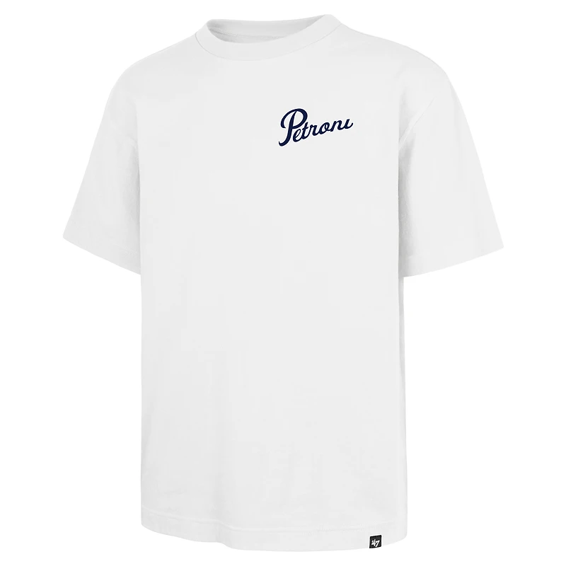 T-shirt blanc « 47 » pour homme des Yankees de New York Petroni Foundation
