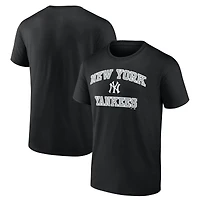 T-shirt noir pour homme « Cœur et âme » des Yankees de New York