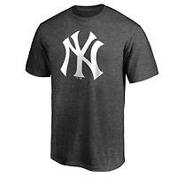 Men's  Black New York Yankees Official Logo T-Shirt