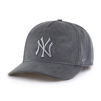 Men's Carhartt x '47 Charcoal New York Yankees Dyed Hitch Adjustable Hat