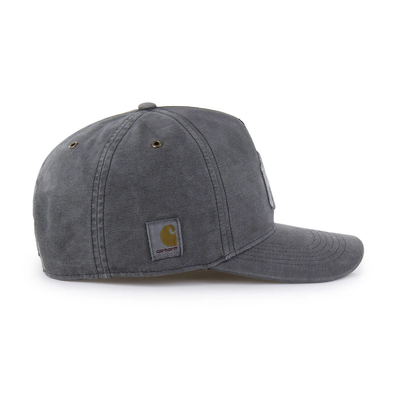 Men's Carhartt x '47 Charcoal New York Yankees Dyed Hitch Adjustable Hat
