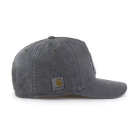 Men's Carhartt x '47 Charcoal New York Yankees Dyed Hitch Adjustable Hat