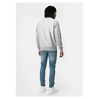 Sweat-shirt Champion pour homme, bleu marine, New York Yankees, en chenille tissée inversée
