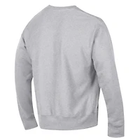 Sweat-shirt Champion gris pour homme en chenille à tissage inversé des Yankees de New York