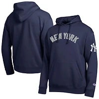 Men's Champion  Navy New York Yankees All Star Wordmark Hoodie
