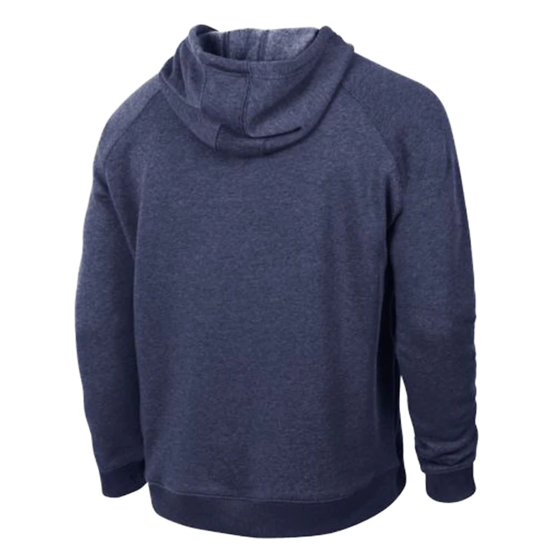 Men's Champion Navy New York Yankees Triumph Tri-Blend Raglan Hoodie