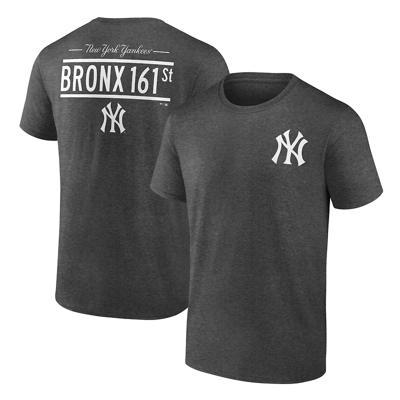 Men's  Charcoal New York Yankees Hometown Graphic T-Shirt
