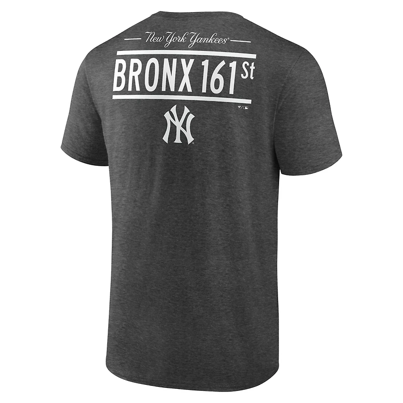 Men's  Charcoal New York Yankees Hometown Graphic T-Shirt