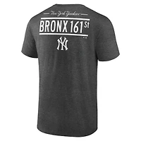 Men's  Charcoal New York Yankees Hometown Graphic T-Shirt