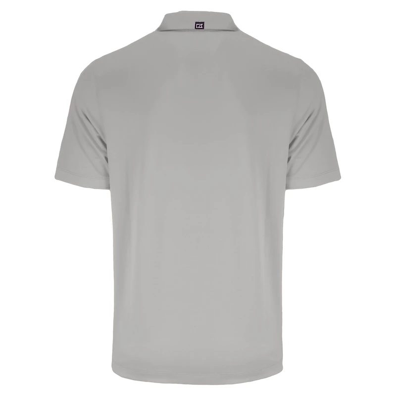 Men's Cutter & Buck Gray New York Yankees Forge Eco Stretch Recycled Polo