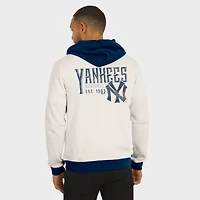 Men's Darius Rucker Collection by Fanatics  Cream New York Yankees Polar Fleece Full-Zip Hoodie