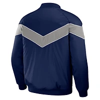 Collection Darius Rucker pour hommes par Fanatics - Veste de baseball raglan à bouton-pression bleu marine New York Yankees