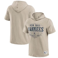 Men's Darius Rucker Collection by Fanatics  Tan New York Yankees Hooded T-Shirt