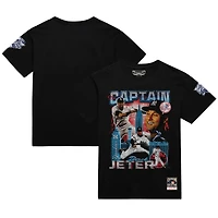 Men's Derek Jeter Black New York Yankees 2000 World Series MVP Collage T-Shirt