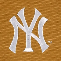 Men's Dunbrooke Brown New York Yankees Dakota Work Full-Zip Hoodie Jacket