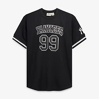 Men's Fanatics Aaron Judge Black/White New York Yankees Big & Tall Heavyweight Mesh Jersey