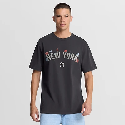 T-shirt Fanatics anthracite New York Yankees Bloom pour homme